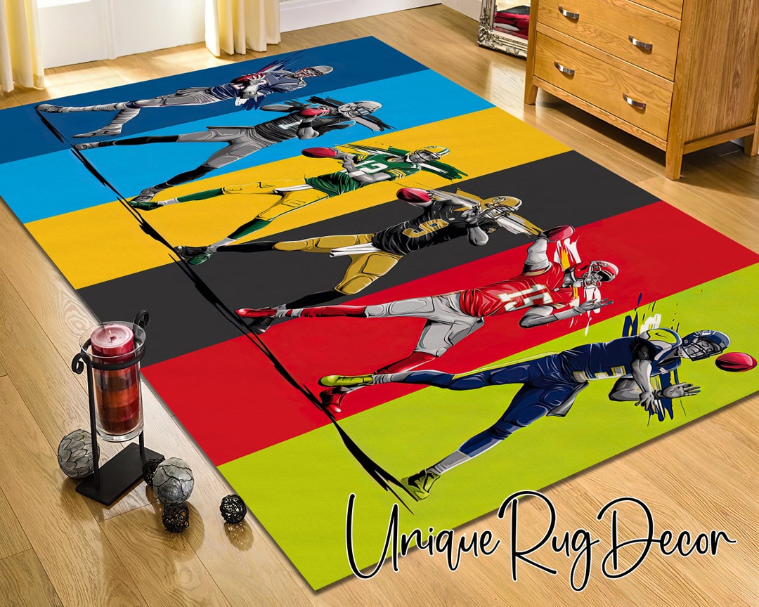 popular-american-football-players-patterned-nonslip-area-rug-etsy