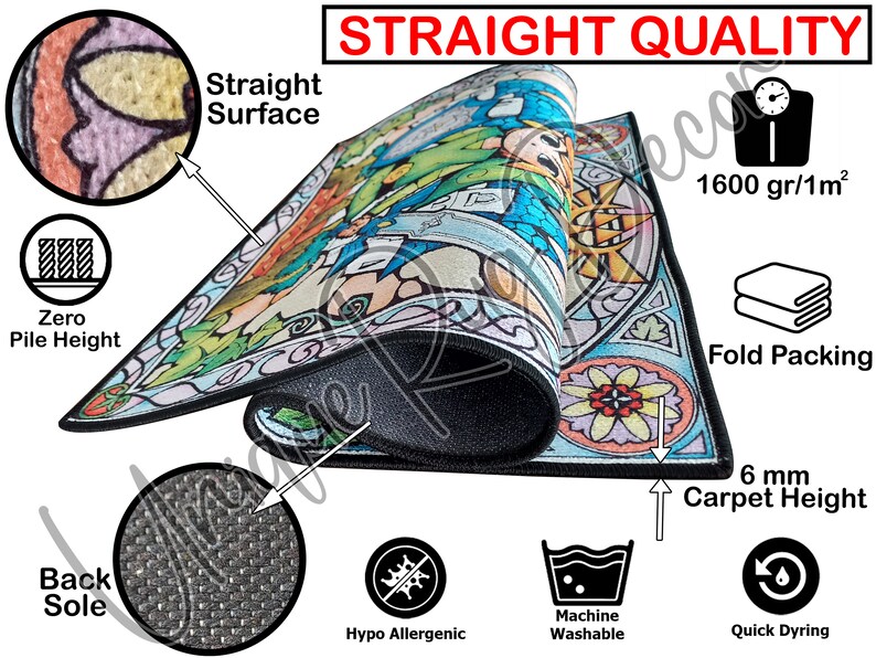 Black and White Checkered Rug, Diamond Kitchen Runner Mat, Geometric