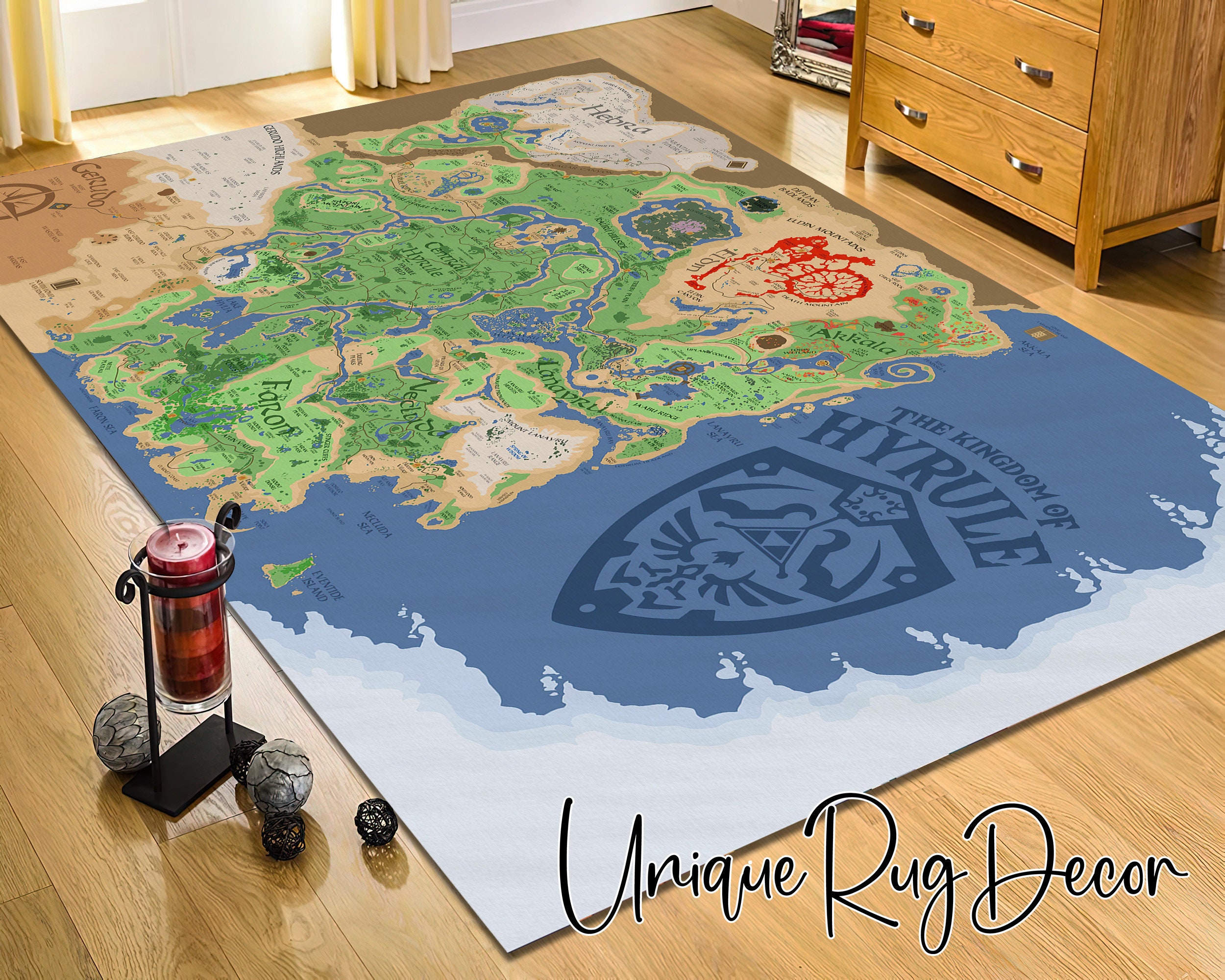 Legend of Zelda: A Link to the Past, Map of Hyrule - Canvas Wrap Print -  PersonalThrows