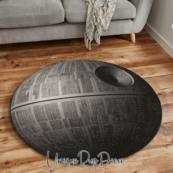 Death Star Teppich, Fantastischer Teppich, Fantastischer Teppich, Anti-Rutsch Teppich