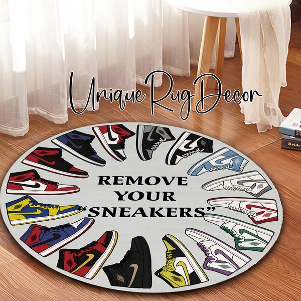 Round Sneaker Mat Etsy