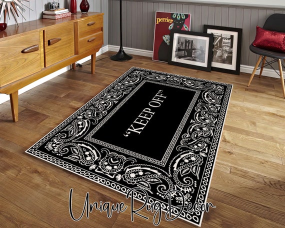 Keep Off Rug, Keep Off Carpet, for Living Room, Fan Carpet, Area Rug,  Popular Rug, Home Decor, Modern Rug, Popular Rug,Themed Rug, Rug for Living