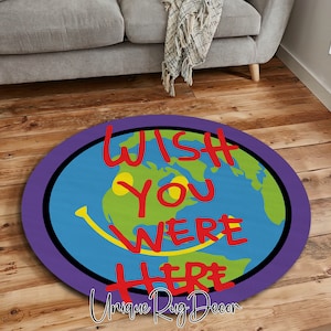 Alfombra del Día de San Valentín, Regalo para San Valentín, Ojalá estuvieras aquí, Decoración romántica del amor, Alfombra del dormitorio, Habitación para adolescentes, Regalo para ella, Regalo para él