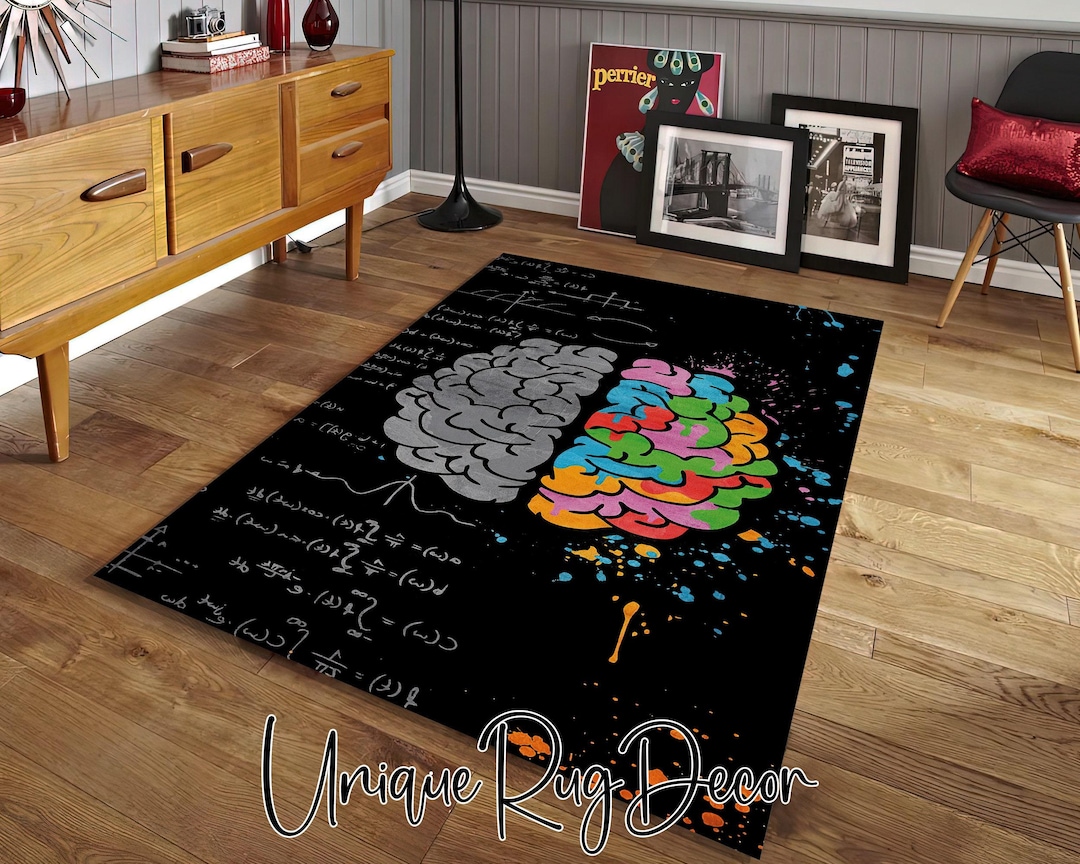 Study Rugs Educational Sciences Chemistry Physics Formulas Printed School Rug ...