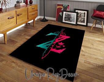Zelda Symbol Rug: Game Room Video Game Decor