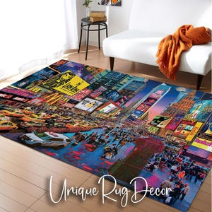 New York City Rug - Etsy