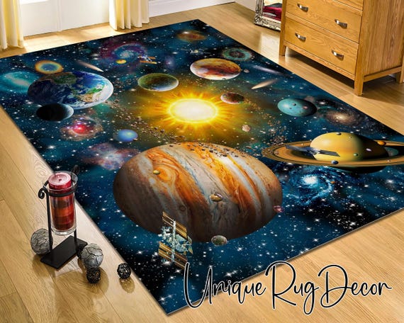 INSPIRE HOMEWARE Tappeto per soggiorno di grandi dimensioni, 200 x 290 cm, morbido, soffice, arcobaleno, per camera da letto, non perde pelo, moderno, per salotto, cameretta dei bambini