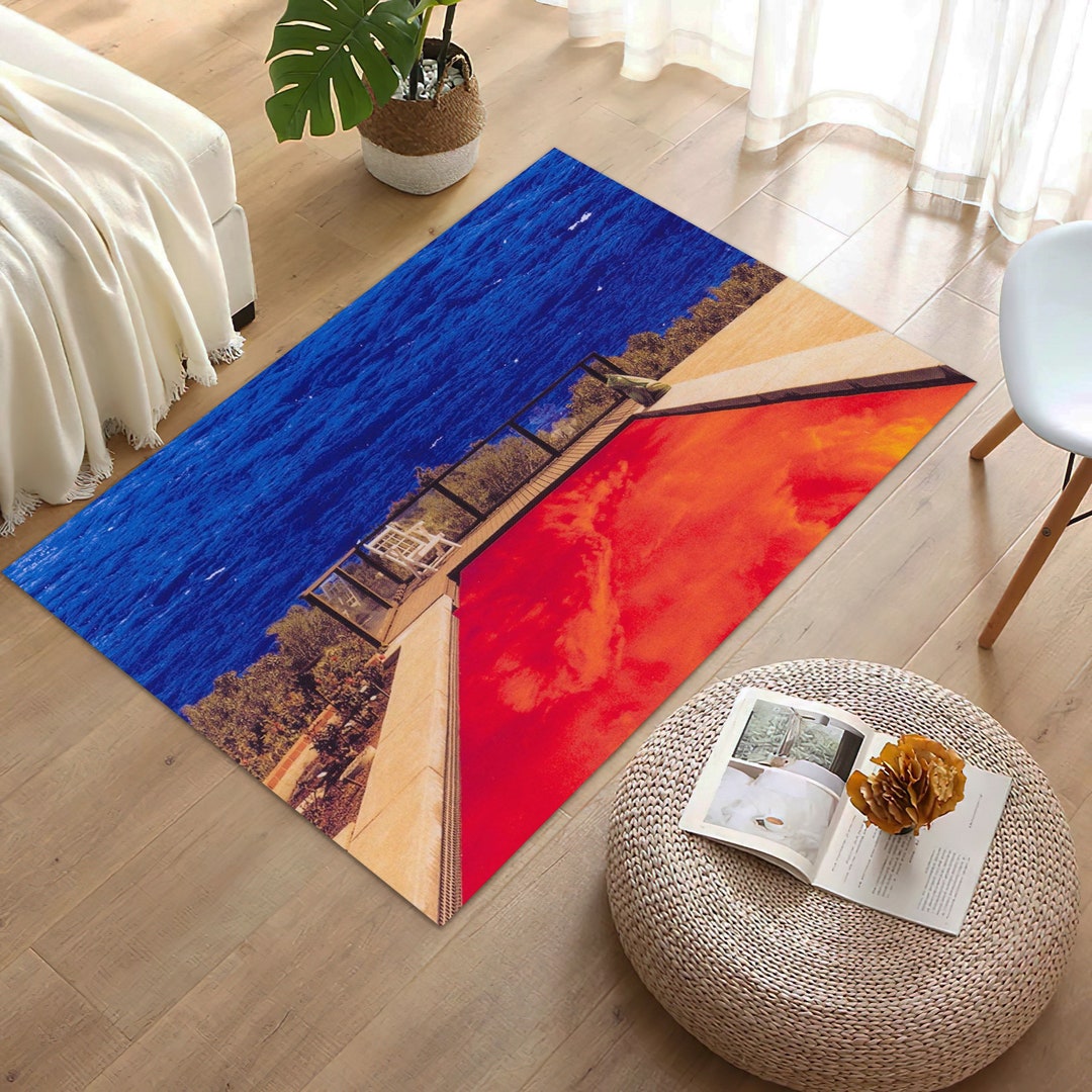 Red Hot Chili Peppers Rug, Design Rug, Art Design Rug, Iconic Rug