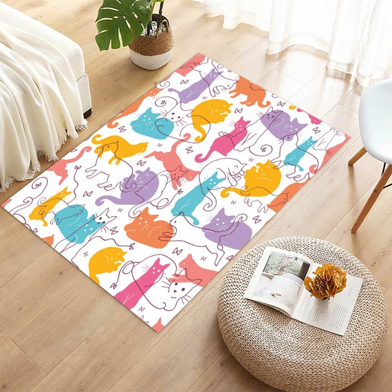 Cat top activity rug