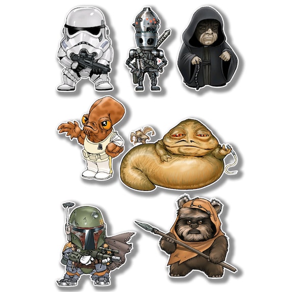 200 Pezzi Adesivi Di Star Wars, Adesivi Anime, Adesivi In Vinile (K9L - Foto 9