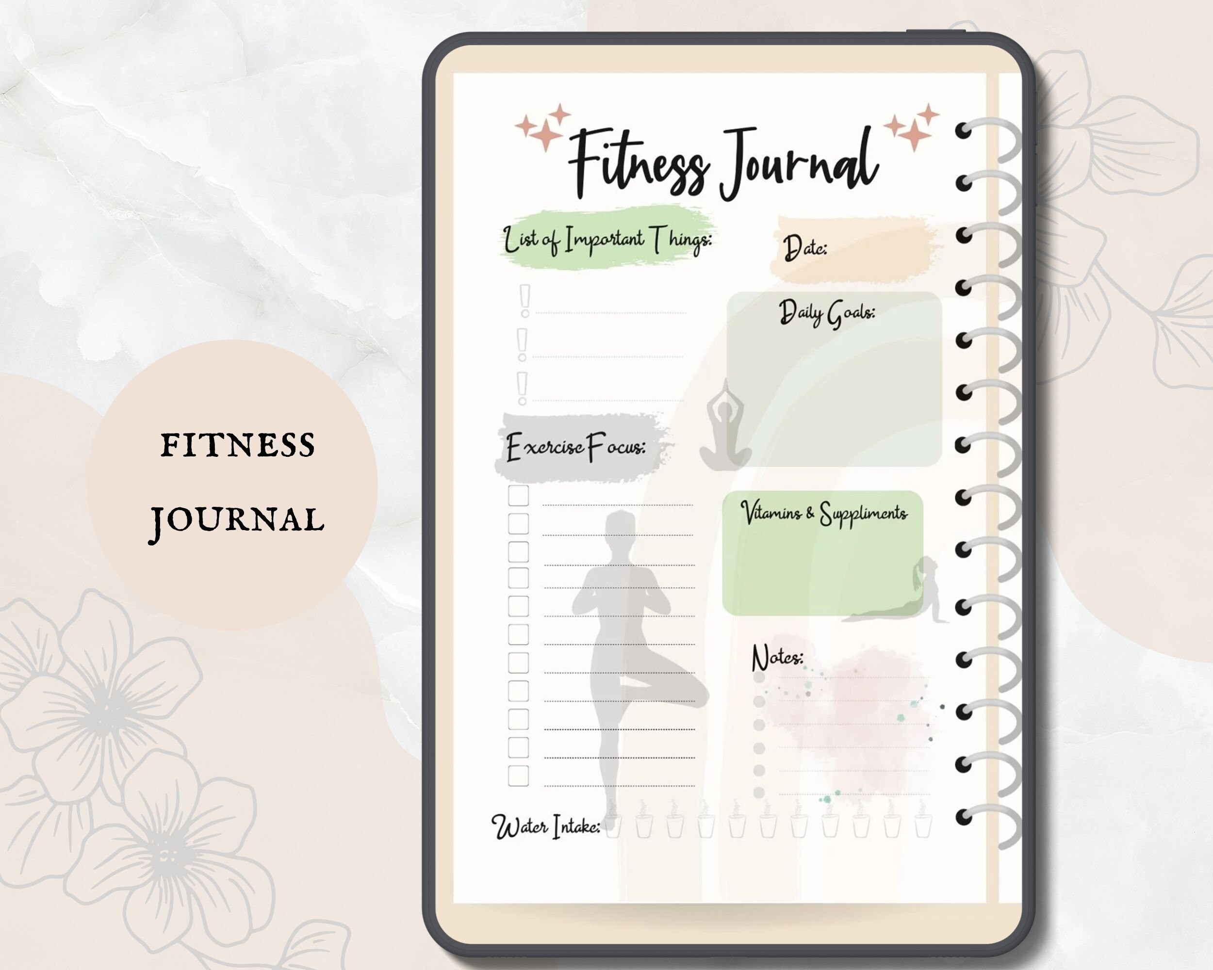 2023 Undated Digital Planner, Goodnotes Planner, Notability Planner ...