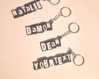 Punk custom key rings