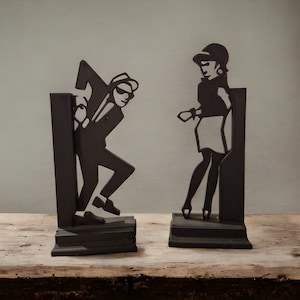 SKA Rude boy und Rude girl inspirierte Regalkunst