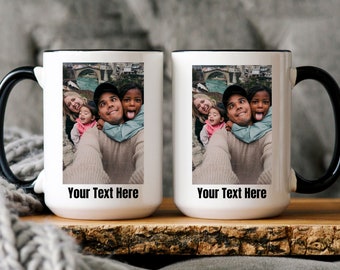 Custom Photo Mug, Custom Coffee Personalized Mug, Photo Mug, Personalized Coffee Mug, Mugs Personalized, Custom Mug Photo, Customized Mug