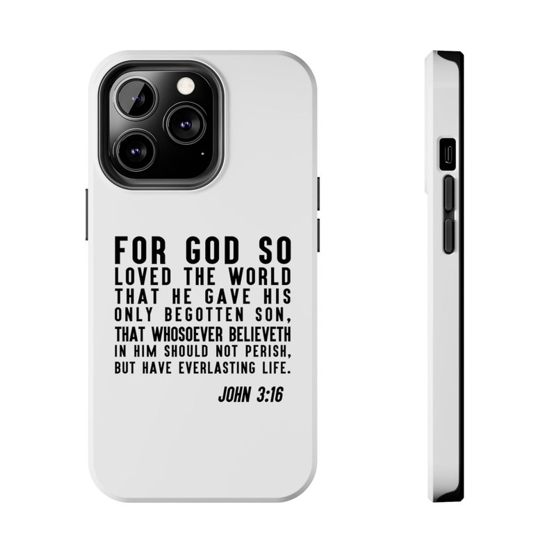 Custom Bible Verse Case Christian Phone Case for Him & Her Etsy