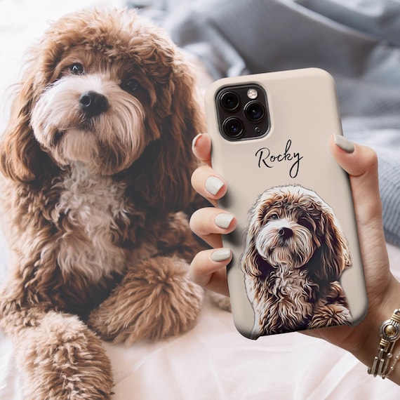 Cockapoo Phone Case Wallet - Cream Cockapoo Phone Case Wallet - Cream