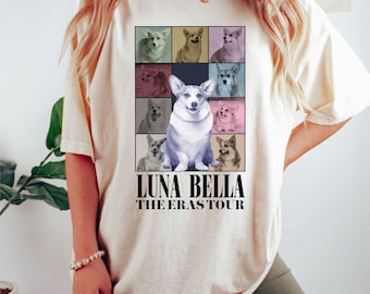Custom Era's Shirt, Custom Dog Shirt, Custom Pet Portrait Shirt, Dog Photo Shirt, Custom Dog Mom Tees, Funny Dog,