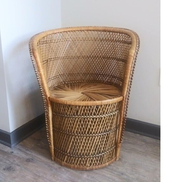 Rattan Chair Etsy