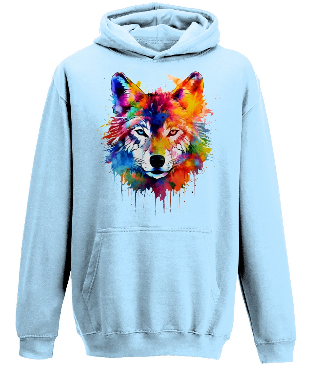 Sweat-shirt Fille Manches Longues - Motifs Chats, Arc-en-ciel - Coton Doux - Taille 4-10 Ans (104-134 Cm) - 4