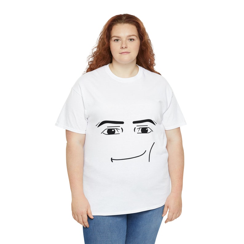 Roblox Man Face T Shirt Etsy Il Fmuf 