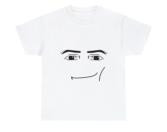 Roblox Man Face T-shirt 