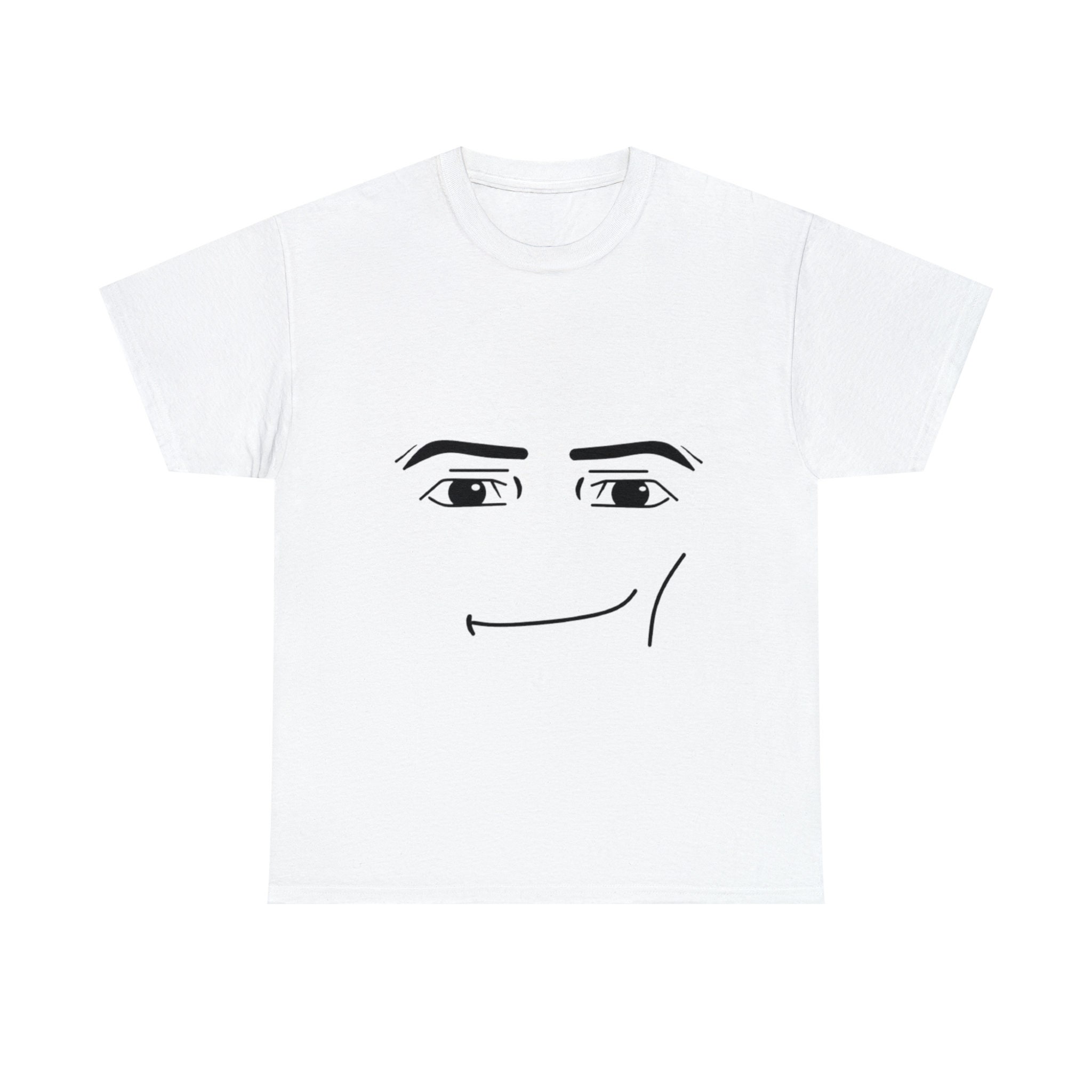 Roblox Face Meme Unisex Heavy Cotton Roblox Face Meme 