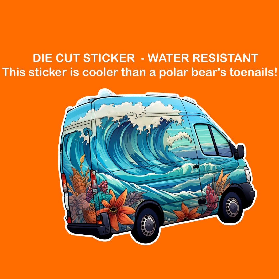 Vanlife Adventure Stickers Camping Stickers Van Life Etsy