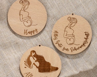 Pregnancy pendant - gift pendant for pregnancy. Gift for pregnant women