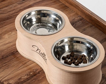 Infinity Foodstation - Futterbar für Hunde und Katzen - Hält Ihr Zuhause ordentlich und Ihren Hund zufrieden