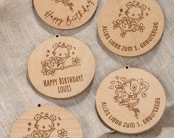 Tags for birthday gifts - gift tags for children's birthdays. Gift for children