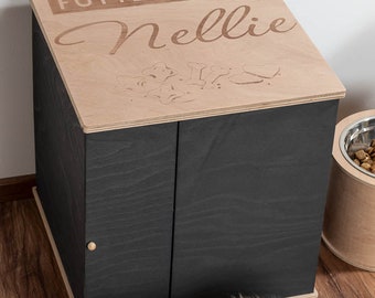 Food box for dog food - With individual engraving for a special detail!