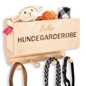 Hundegarderobe Classic Praktisches Aufhängen von Hundeleinen und Accessoires Ordentlich und stilvoll für Ihren vierbeinigen Begleiter Bild 9