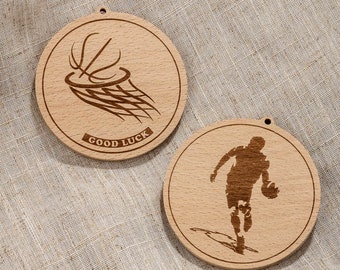 Geschenkanhänger Für Basketballer - Personalisierte Anhänger als Geschenkbeilage oder zum aufhängen in verschiedenen Designs.