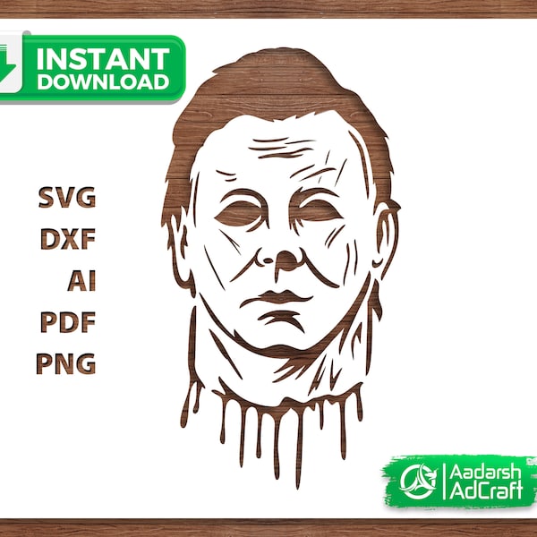 Michael Myers Pumpkin Stencils - Etsy
