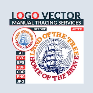 Può includere: Design grafico con un'illustrazione di una barca a vela all'interno di un cerchio, con il testo "HOME OF THE BRAVE" e "NEW ENGLAND TEA MEN". L'immagine include anche le opzioni di formato file: AI, SVG, EPS, PDF, CDR, PNG e JPG.