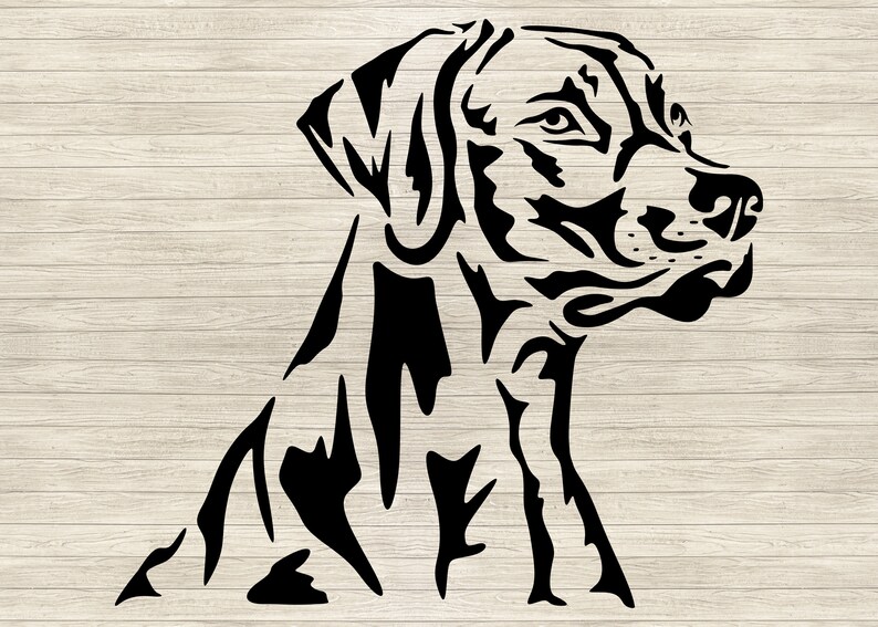 Rhodesian Ridgeback Dog Face Stencil, Dog Stencil, SVG, Dxf, Dog Print ...