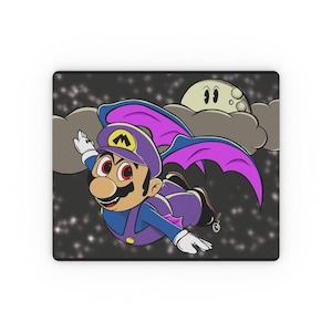 Playful Gaming Mouse Pad Featuring Retro Hero, Video Game Accessories, Gamer Gift, Unique Desk Decor, Fun Office Supplies