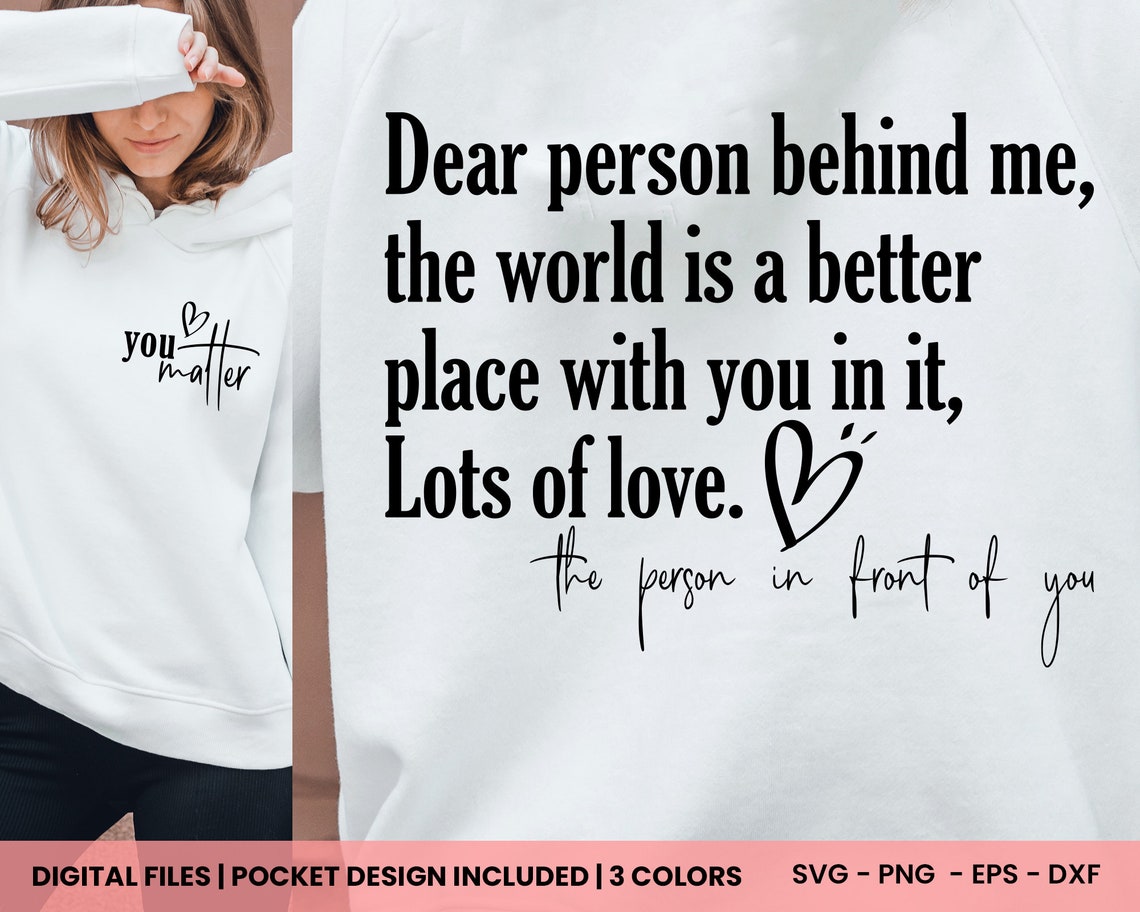 The Gal Is Sitting Behind Me And Loves Me www.etsy.com