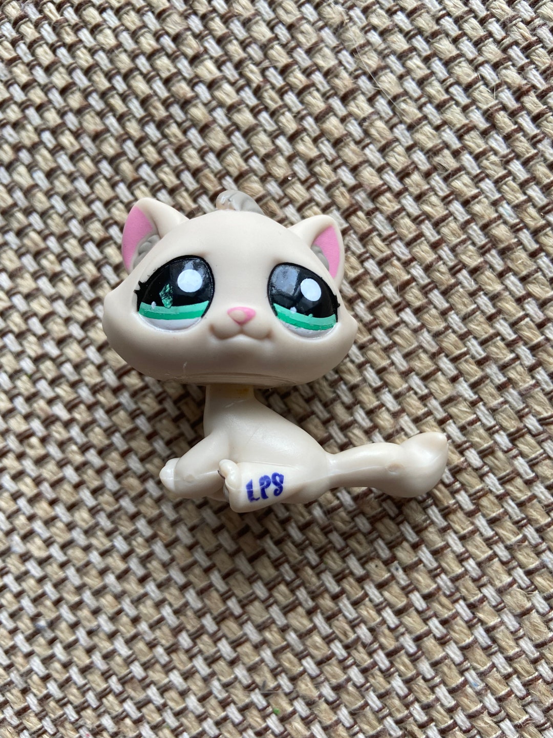 LPS Sitting Bon Bon Cat 2079 Littlest Pet Shop Travel Pet Etsy