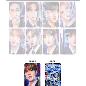 Stray Kids (A3RA) Photoshoot| K-Pop Metal Fanmade Photocards| Magazine Photoshoot