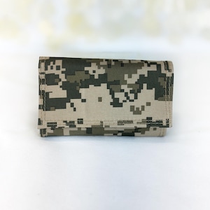 Digital Print Camouflage Trifold Wallet