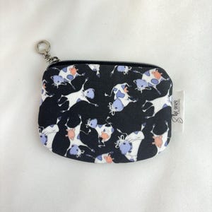 Monedero con cremallera de Silly Cows