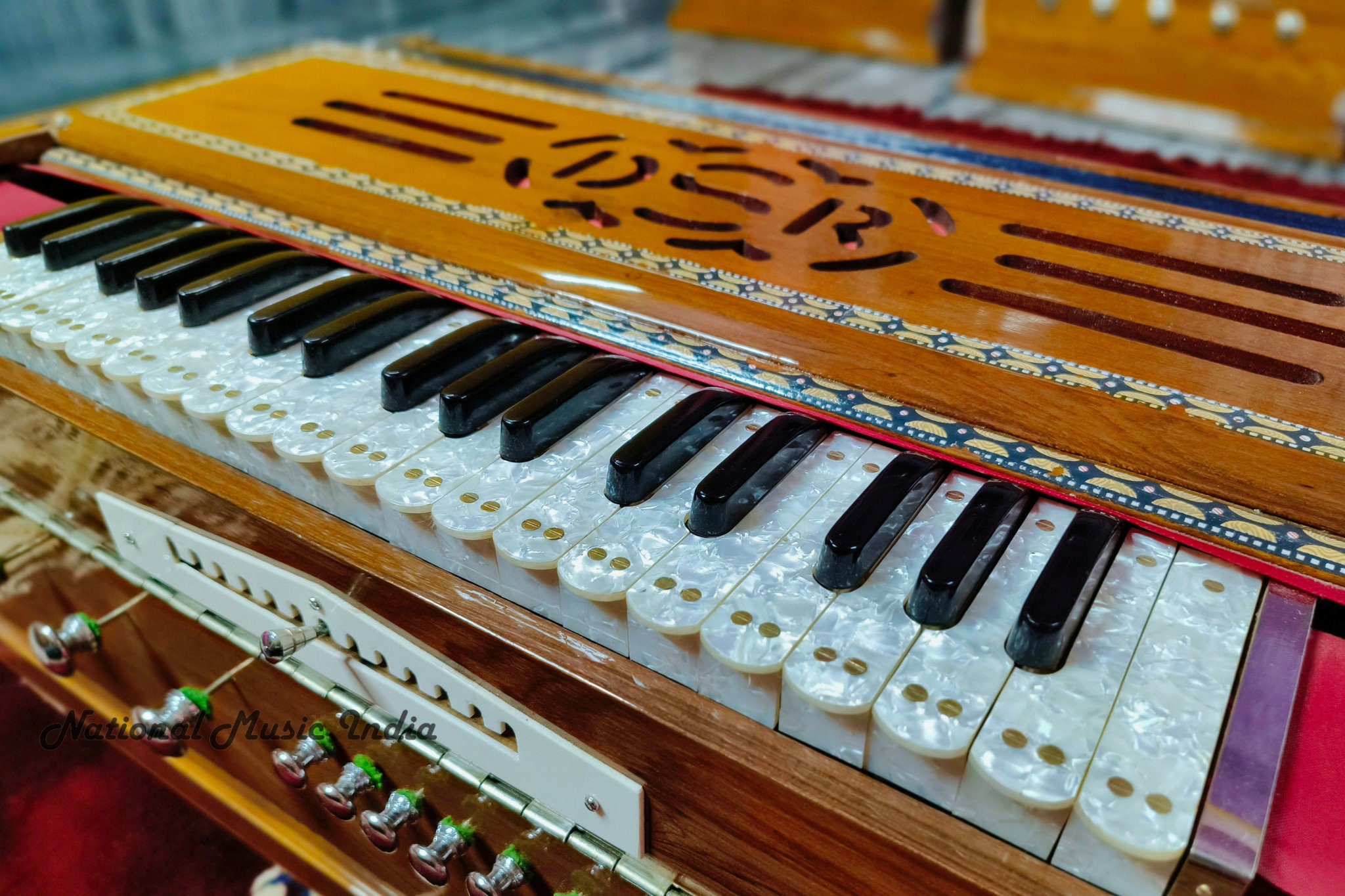 Harmonium Antique DS Ramsingh Style 3 Line 13 Scale Changer Etsy