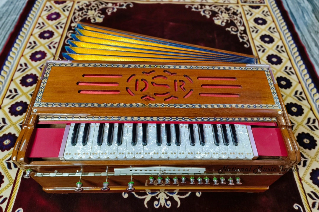 Harmonium Antique DS Ramsingh Style 3 Line 13 Scale Changer Etsy