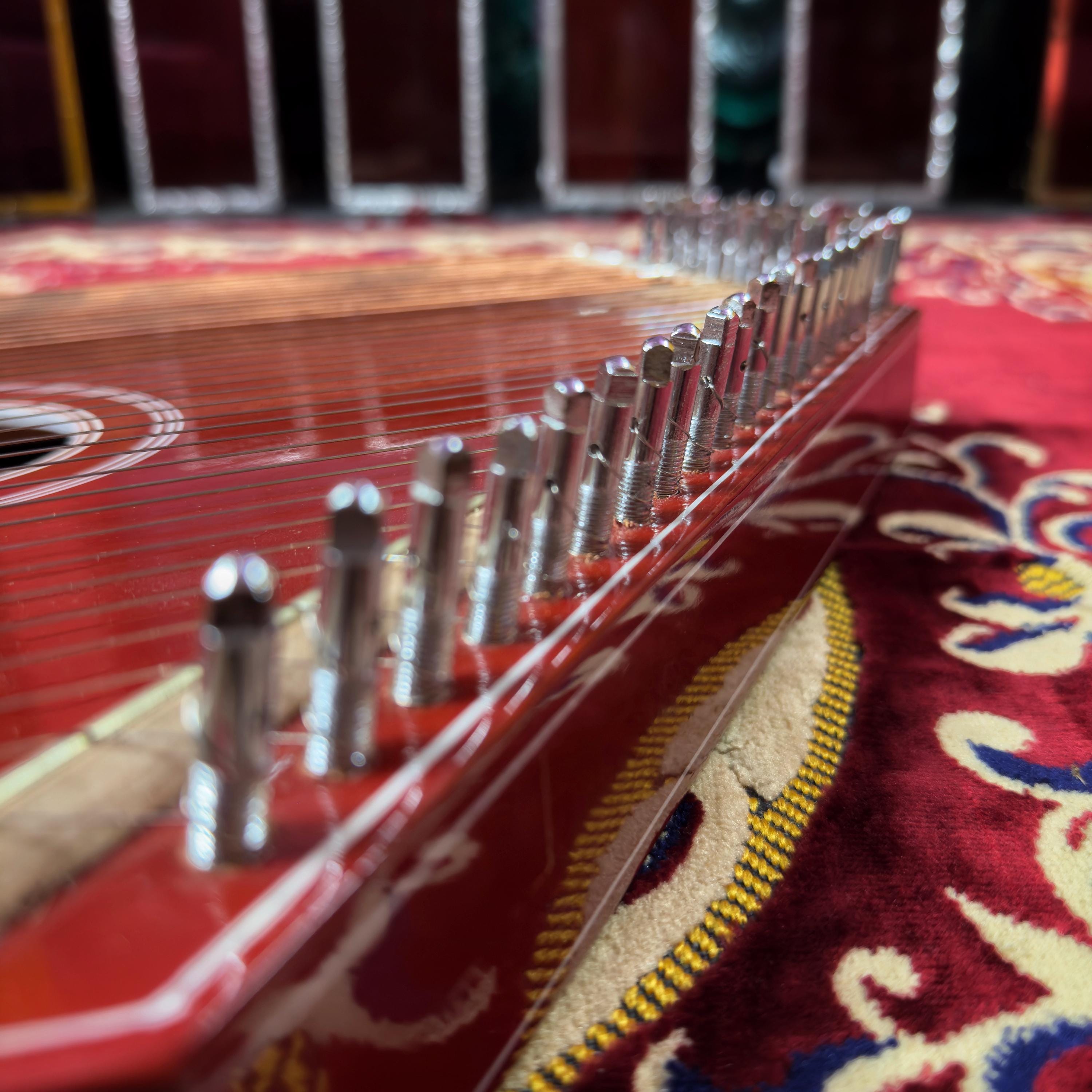 National Music Swarmandal/indian Harp, 36 Strings - Deep