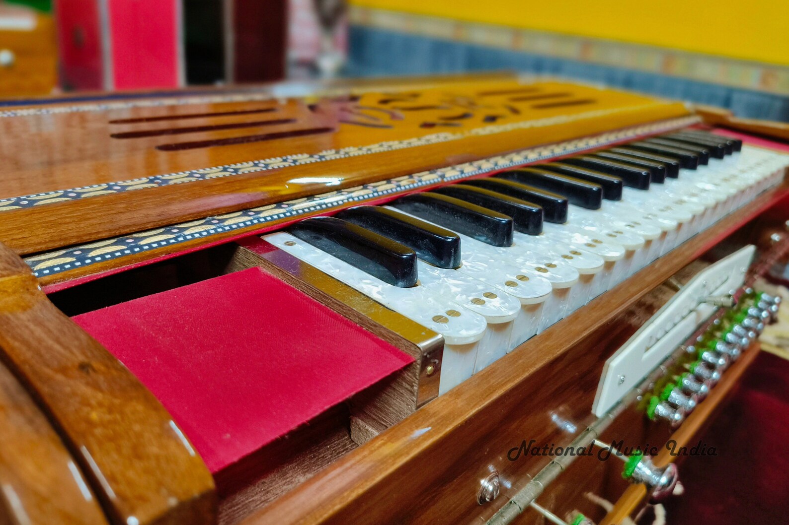 Harmonium Antique DS Ramsingh Style 3 Line 13 Scale Changer Etsy