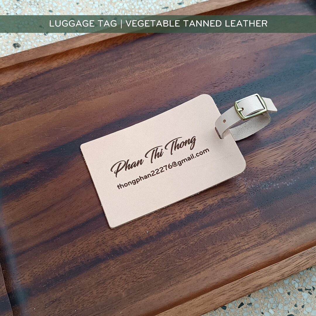 Personalized Luggage Tags Engraved Luggage Tag Crafted From Etsy