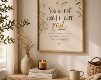 A gentle reminder for overwhelmed hearts.