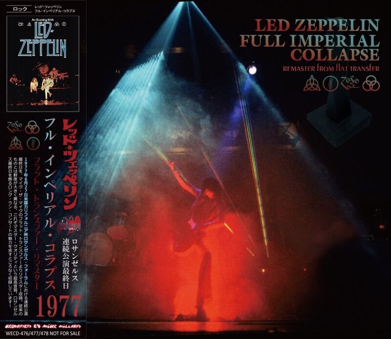 Led Zeppelin Live 1977 Forum, Inglewood, Los Angeles 3CD New - Etsy
