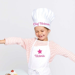 Tablier enfant cuisine ou activités 3 à 6 ans - Fait main avec ♥︎ - 3 ans